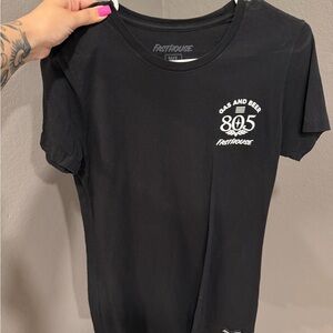 Fasthouse Women's 805 Gas & Beer Graphic Tee - Black